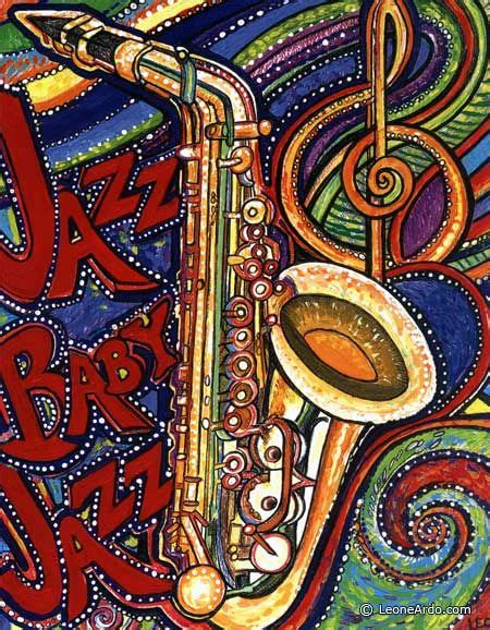 Saxophone Art Jazz Poster Jazz Saxophone Art
