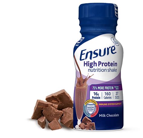 Ensure High Protein Milk Chocolate Protein Shake Ensure