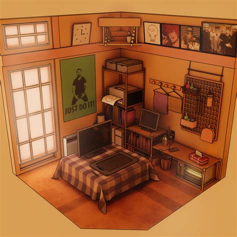 Artstation Anime Room