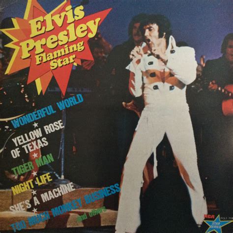 Flaming Star Elvis Presley 1975