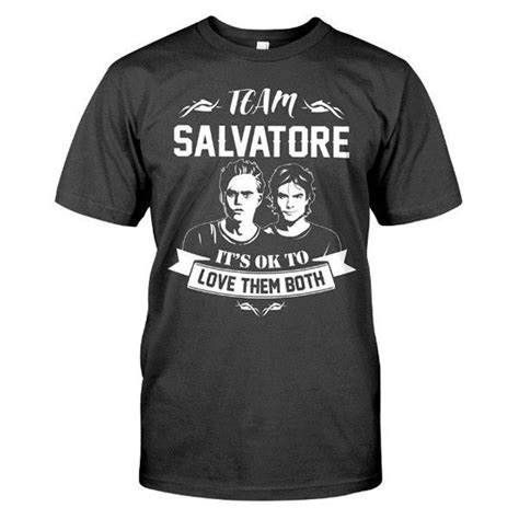 The Vampire Diaries Shirt Team Salvatore Men Short Sleeve T Shirt