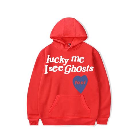 Lucky Me I See Ghosts Hoodie Real Lucky Me I See Ghosts