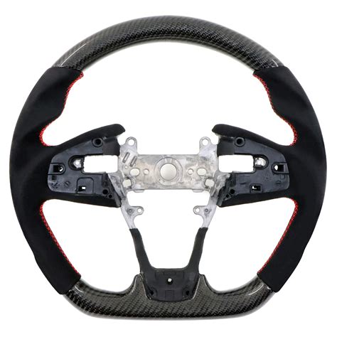 Ikon Motorsports Steering Wheel Compatible With 16 21 Honda Civic Gen
