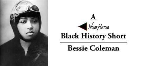 Bessie Coleman Media Noire