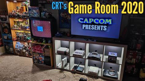 Nintendo Game Room Tour Update 2020 Crts Game Room Youtube