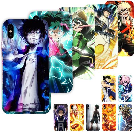 The ua students are moving into their new accommodations when uraraka and ashido get an idea! My Hero Academia Anime Bakugou Phone Case Cover For iPhone ...