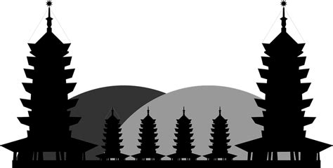Download Pagoda Temple Towers Royalty Free Vector Graphic Pixabay