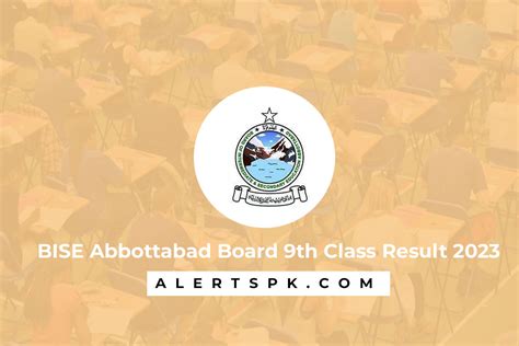 Abbottabad Board 9th Class Result 2024 Check Online