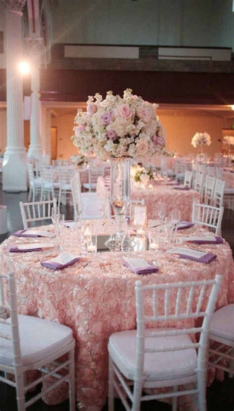 la wedding from fresh events company esther sun photography quinceanera centerpieces