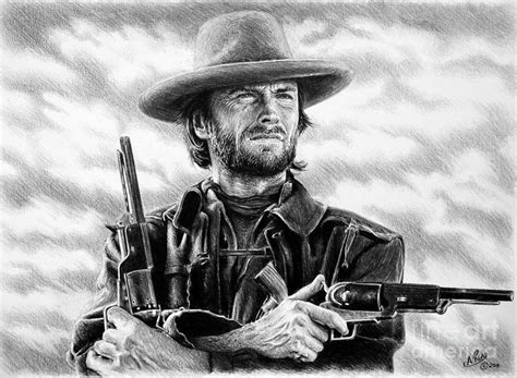 Unfortunately, the past has a way of catching up with you, and. The Outlaw Josey Wales Drawing by Andrew Read