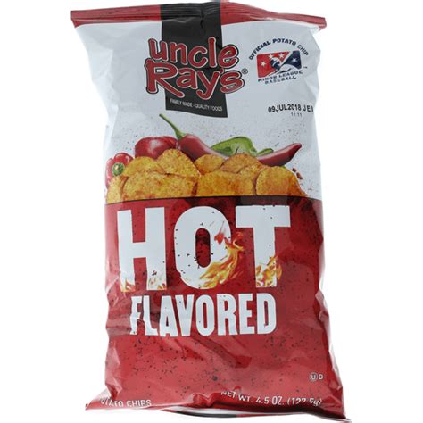 Packed with flavor they are great snack chips. Uncle Ray`s Hot Potato Chips | Potato | Houchen's My IGA