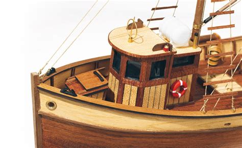 Palamos Fishing Model Boat Kit Occre Premier Ship Models