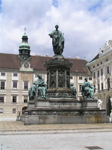 1391 Statue Of Emperor Franz Iii Hofburg Vienna Austria