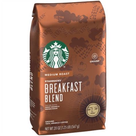 Starbucks® Breakfast Blend Medium Roast Ground Coffee 20 Oz Kroger