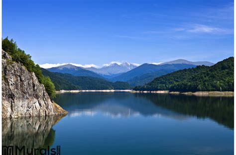 Great selection of high quality mountain wall murals. Mountains and lake Wall Mural