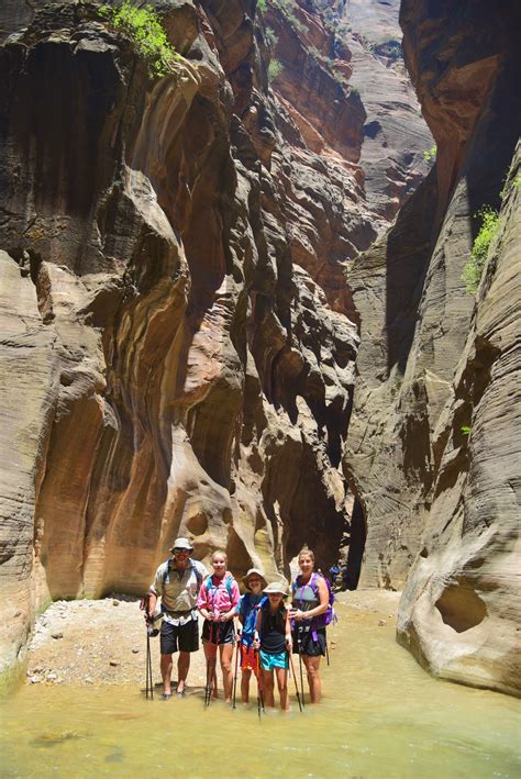 The Narrows Zion National Park Wiscohana