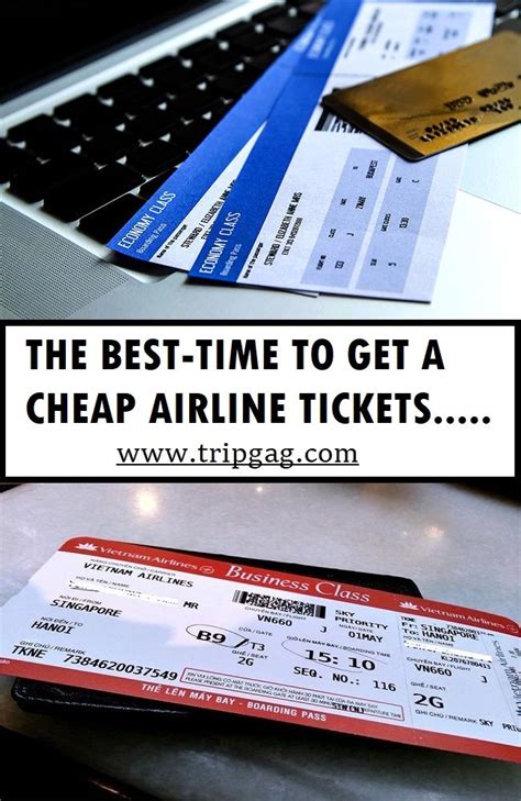 The Best Time To Book A Cheap Airline Tickets For The Next Travel