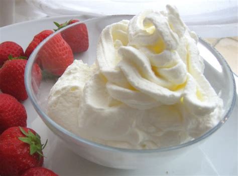 Creme chantilly