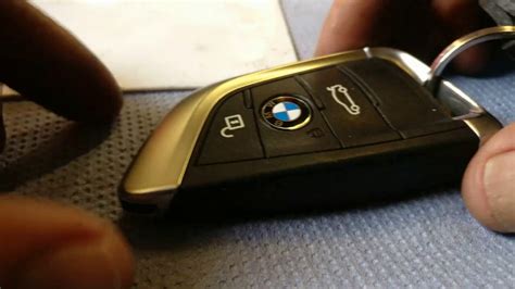 New Bmw Key Fob Battery Replacement Youtube