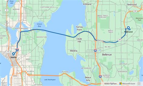 Tutorial How To Display Route Directions Using Azure Maps Route