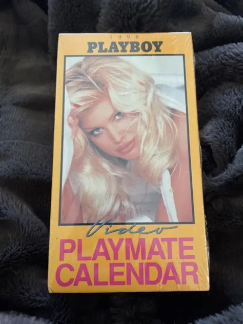 PLAYBOY VIDEO COLLECTIBLE Playmate Calendar 1998 VHS Authentic Original