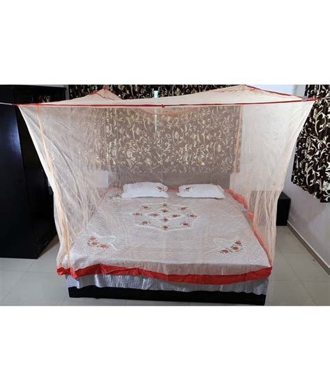 Riddhi Mosquito Net Double Nylon Plain Hanging Mosquito Net Buy