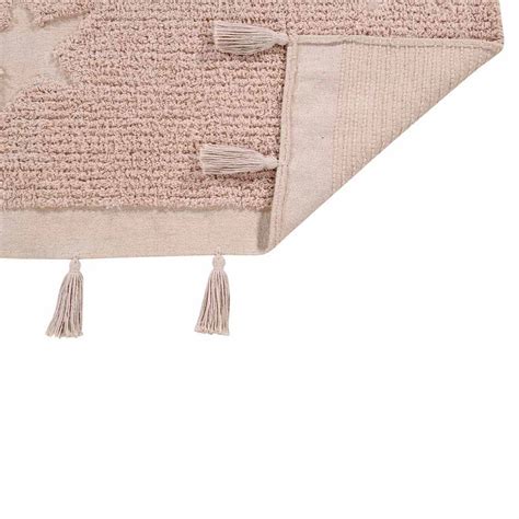 Nur leider passt die farbe nicht mehr ins neue kinderzimmer. Lorena Canals Teppich Sterne "Hippy Stars" rosa bei kinder ...