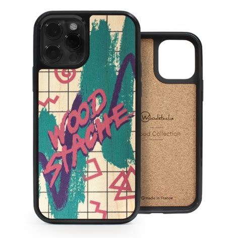 Coque Iphone En Bois Nineties L Woodstache