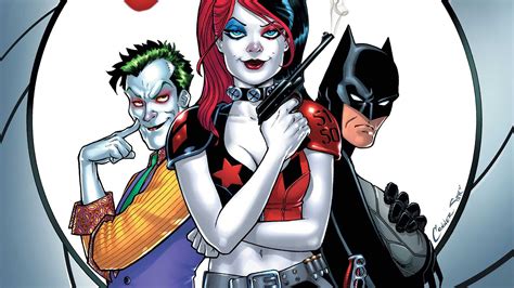 2821782 Harley Quinn Joker Dc Comics Artwork Batman