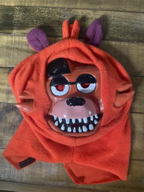 Five Nights At Freddys Foxy Mask Adult Fazbear Bear Fnaf Halloween