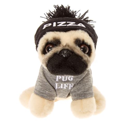 Doug The Pug© Small Pug Life Plush Toy Claires Us