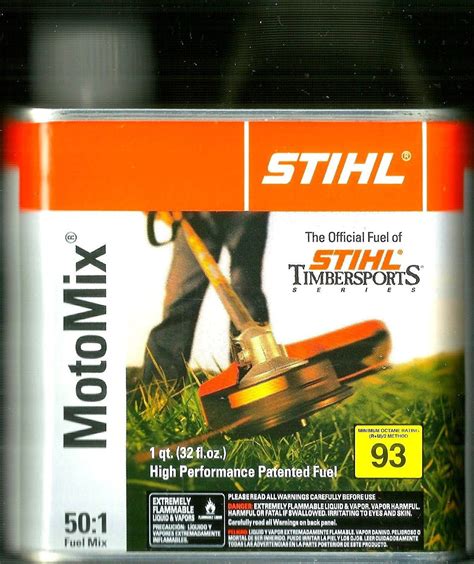 Stihl Motomix High Performance Premix Fuel 501 2 Cycle Fuel