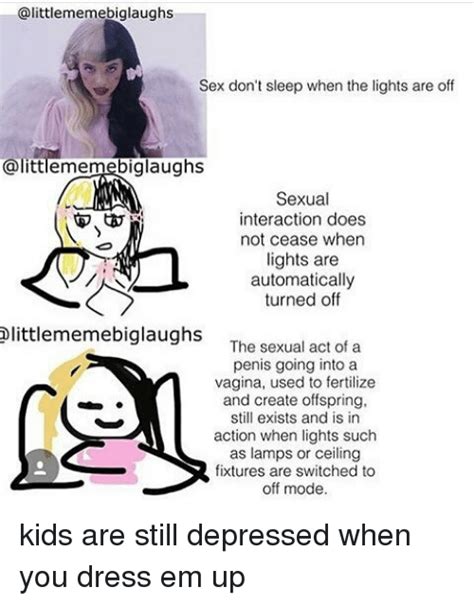 Sex Don T Sleep When The Lights Are Off Alittlememebiglaughs Sexual