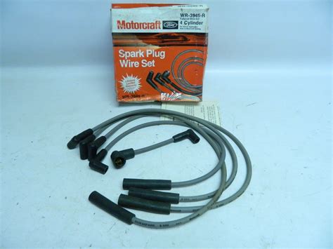 New Oem Ford Motorcraft Spark Plug Wire Set Wr3945r Tailored Wire Ignition Set Ebay