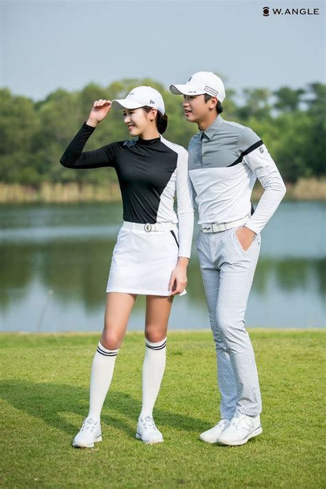 Greenㅣwangle 19ss 와이드앵글 골프웨어 Womens Golf Fashion Golf Outfits
