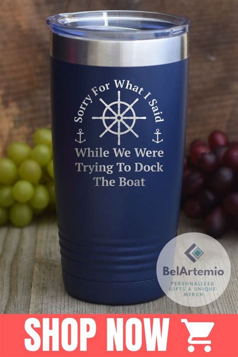 They range in price from low to high and include great accessories, suggestions, and also things to let's be honest, pontoon boat owners are notoriously hard to buy for. Boat captain gift - Boat gift - Sailing gift - Boating ...