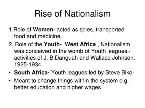 Ppt Rise Of Nationalism Powerpoint Presentation Free Download Id