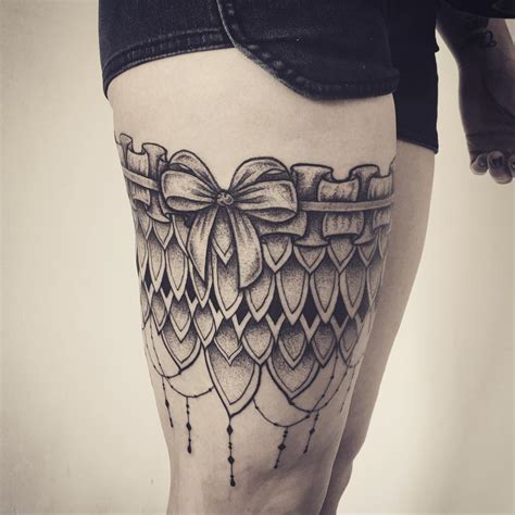 70 Charming Garter Tattoo Designs Keep In Touch With Your Feminism