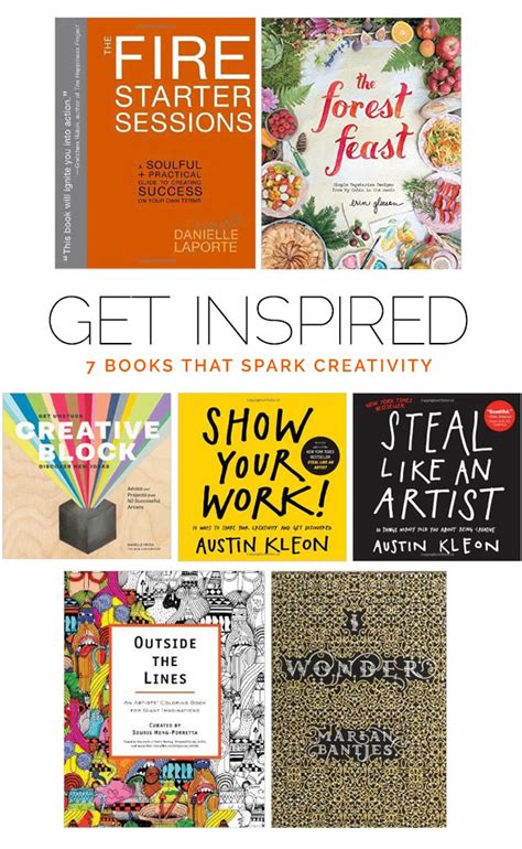 Gets Inspired 7 Books That Spark Creativity Visual Heart Creative Studio