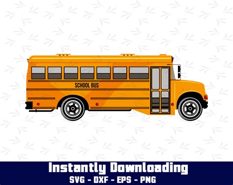 School bus SVG Cut Files - vector svg format