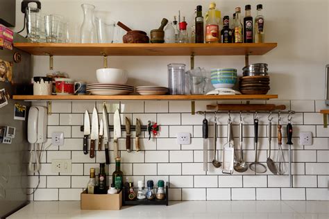 Open Kitchen Storage Home Design Ideas
