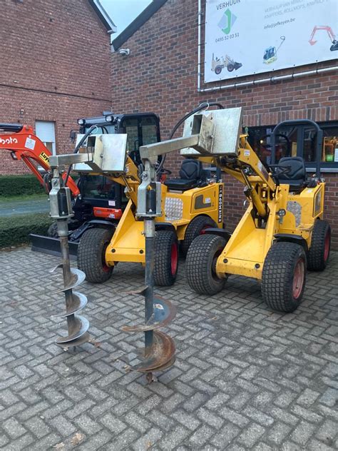 Grondboor Voor Minigraver Knikmops Tot 3 5 Ton Samrent