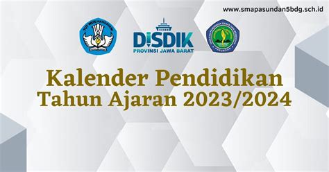 Download Kalender Pendidikan Dinas Pendidikan Provinsi Jawa Barat Sma Pasundan Bandung