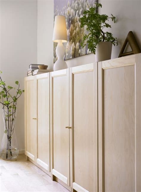 Cabinets in general are a must have in any living room; BILLY Bookcase, birch veneer, 94 1/2x11x41 3/4" - IKEA ...