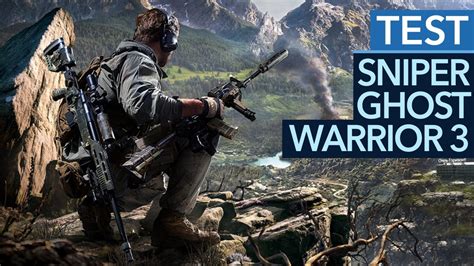 With four difficulty levels, sniper: Sniper: Ghost Warrior 3 - Test-Video zum Scharfschützen-Spiel