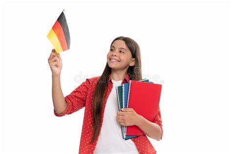 Het Duitse Meisje Van De Tiener Stock Afbeelding Image Of Vrij Sluit 1388915