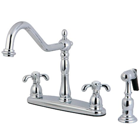 The ultimate buying guide to the best faucets 2018. Kingston Brass French Country 2-Handle Standard Kitchen ...