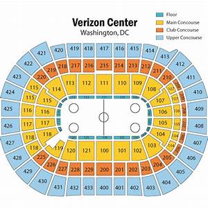 Breakdown Of The Capital One Arena Seating Chart Washington Capitals