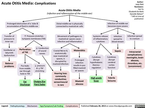 Acute Otitis Media Complications Calgary Guide