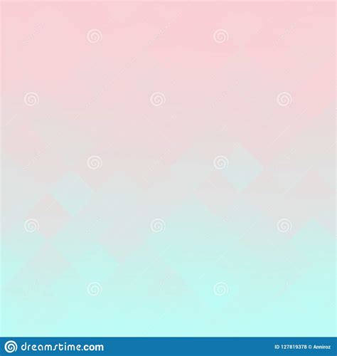 Millennial Pink Mint Geometric Background Pastel Ombre Gradient
